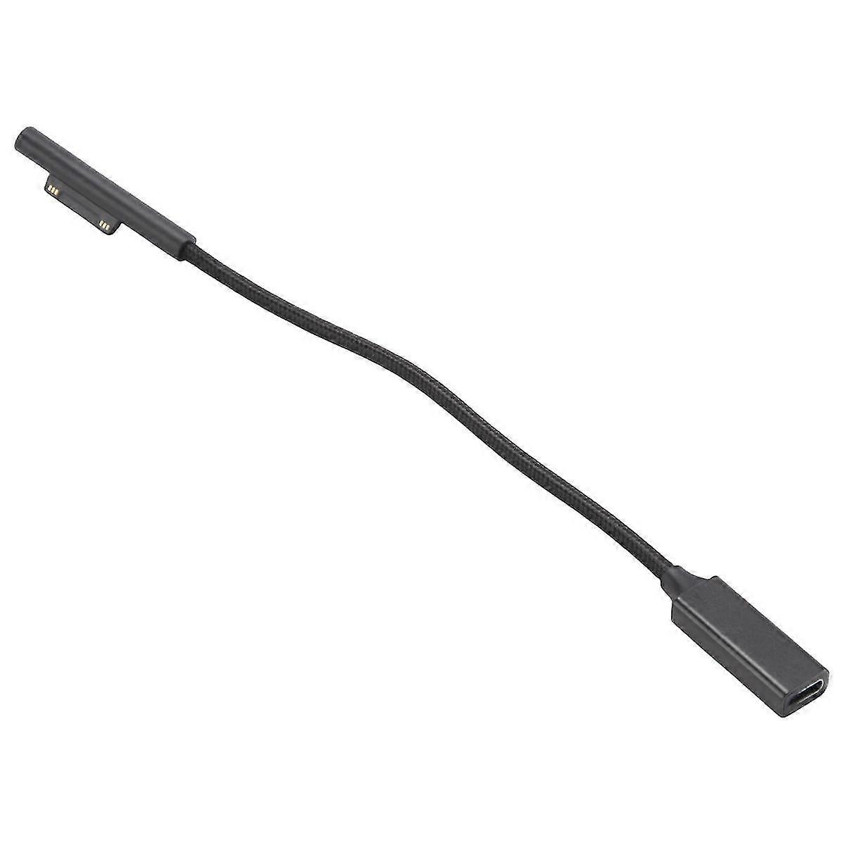 Nylon Braided compatible with Surface Connect to USB-C Charging Cable compatible with Surface Pro7 G