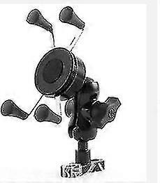 Motorcycle Double Mounting X-shaped Bracket Clamp