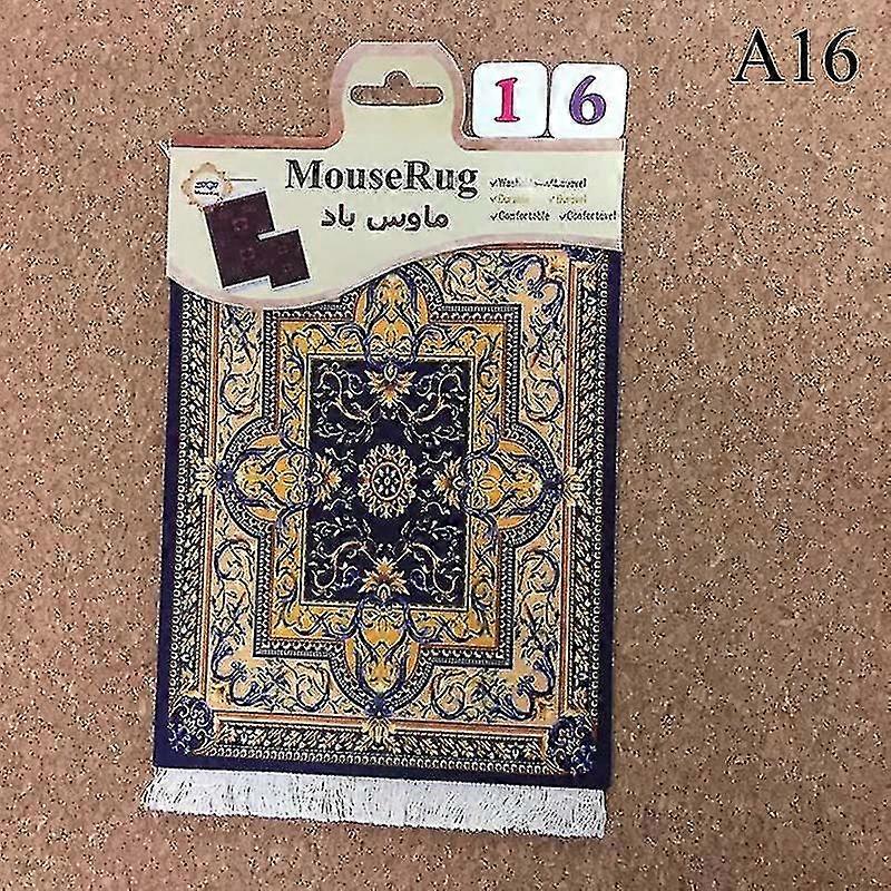 Rectangular Persian Mini Rug Woven Rug Mouse Pad Carpet Tassel Mat