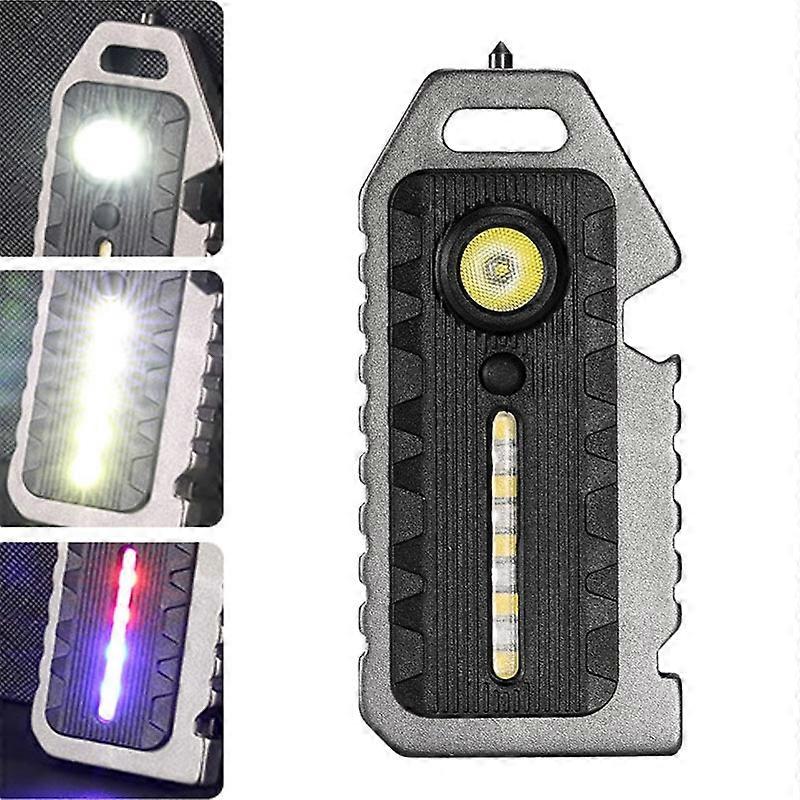 Mini Keychain Strong Light Portable Flashlight