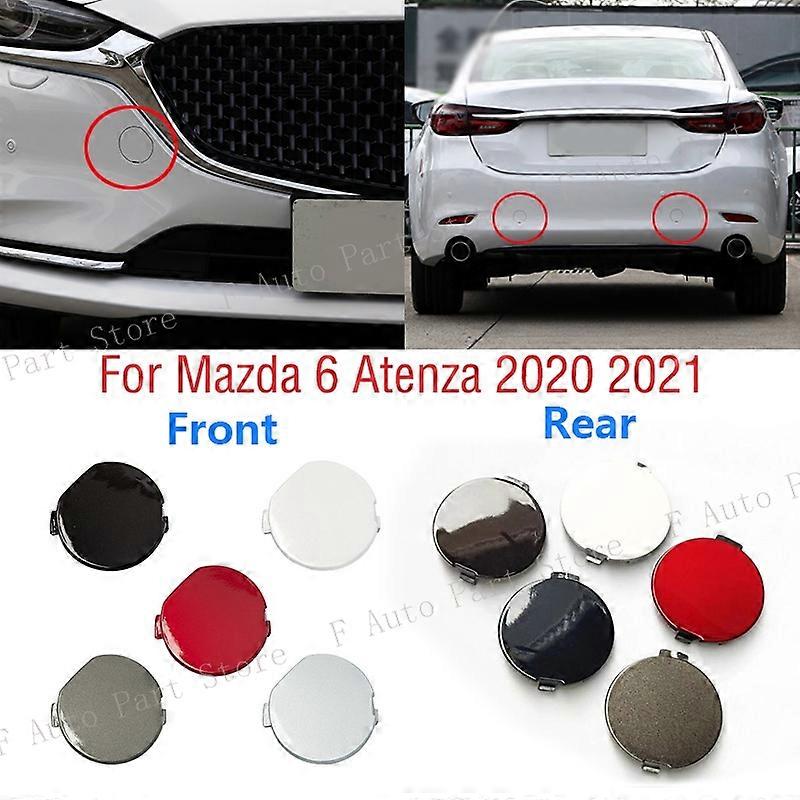 Glossy Finish Rear Bumper Towing Tow Hook Hole Cover Cap For Mazda 6 2013 2018 E - Foto 4