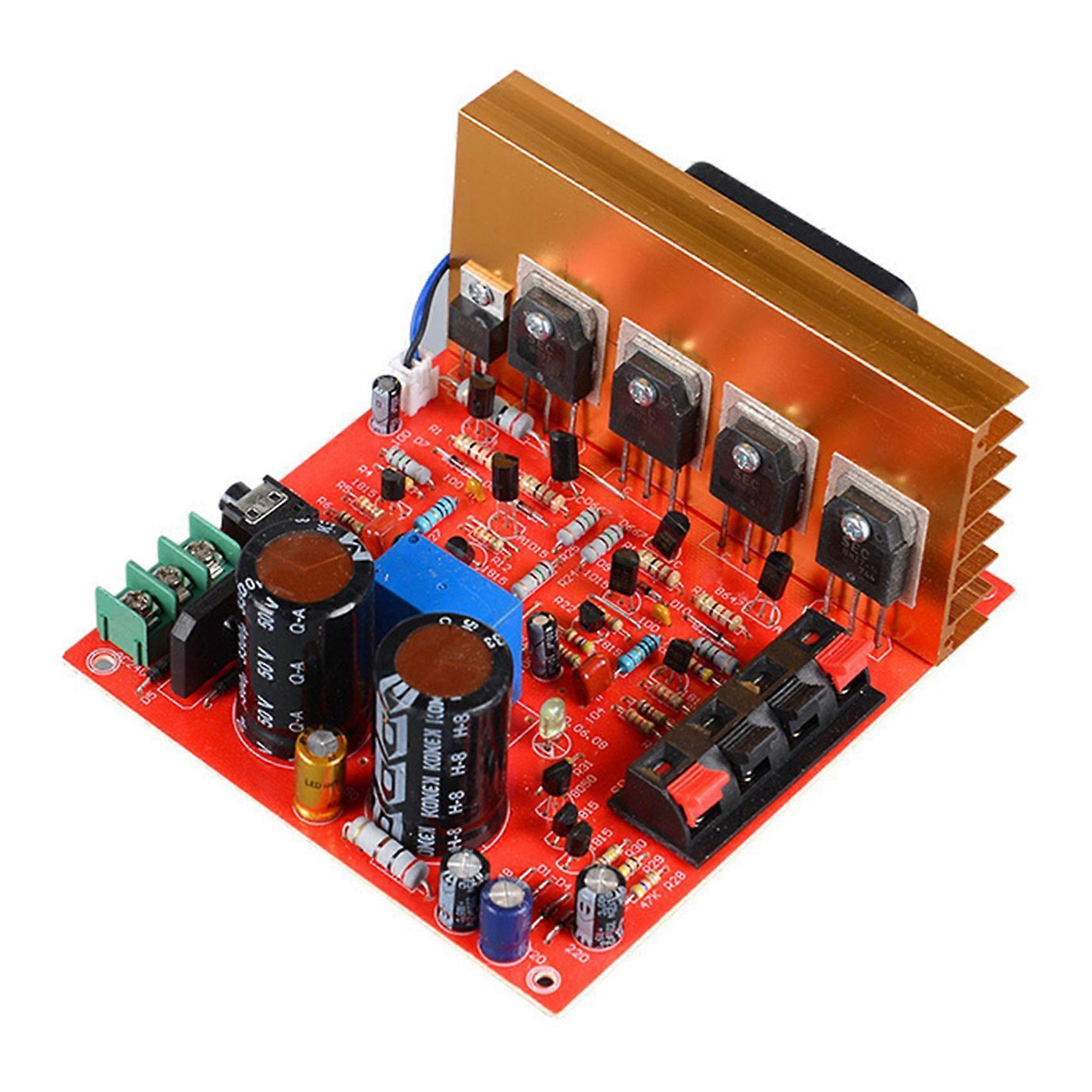 Power Amplifier Audio Board 180W+180W 2.0 Channel FET Speaker Amplifier Sound Preamplifier Dual AC1