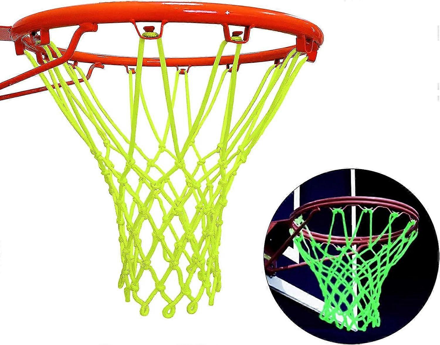Glow-in-the-dark basketball net (50cm), basketball hoop, basketball accessories, children's basketball net