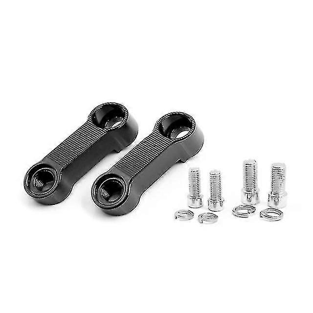 Qx Motorcycle Rearview Mirror Mount Extender Bracket Clamp Bar Extension Bracket Universal 8/10mm Extender N0hf