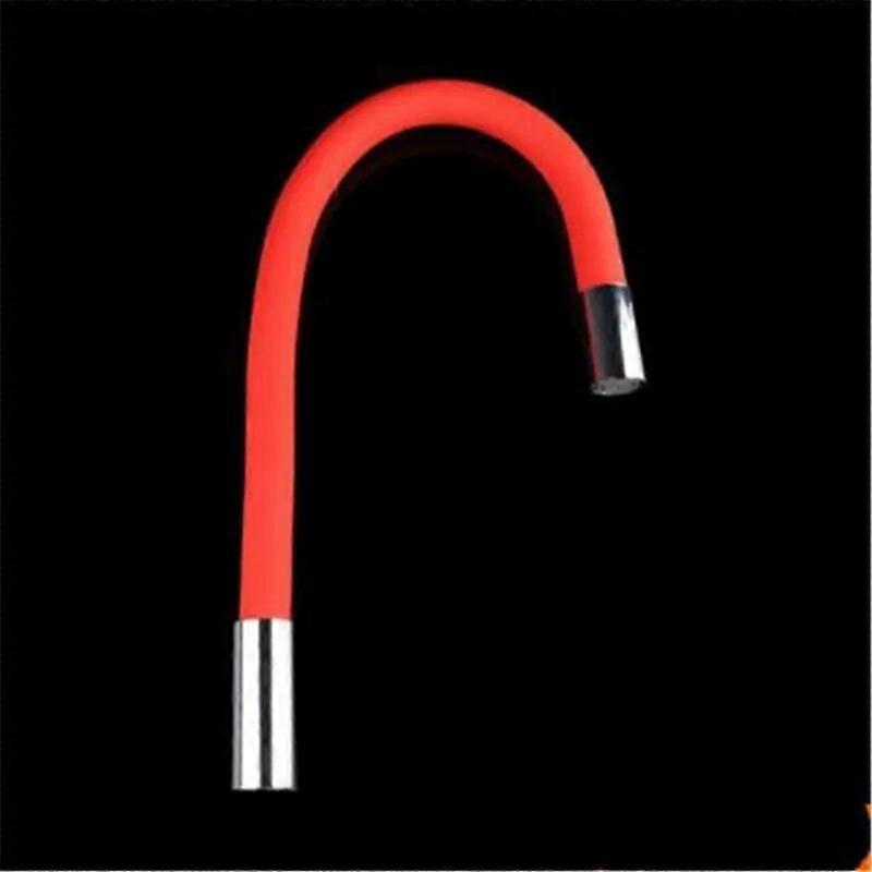 Flexible Hose Silicone Tube 360 Degree Water Tap Filter General Interface Kitchen Faucet Accessories