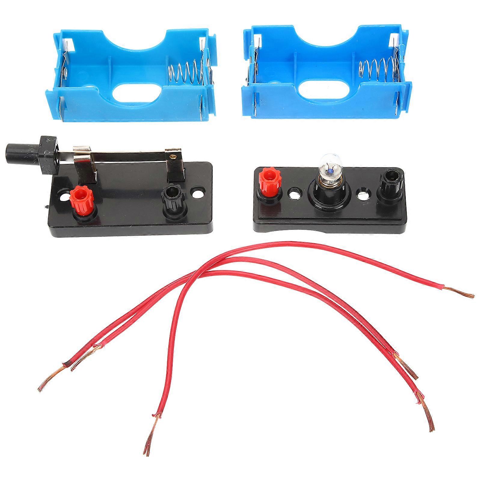 1 Set Electrical Circuit Experiment Tools Elementary School Science Experiment Bulbs
