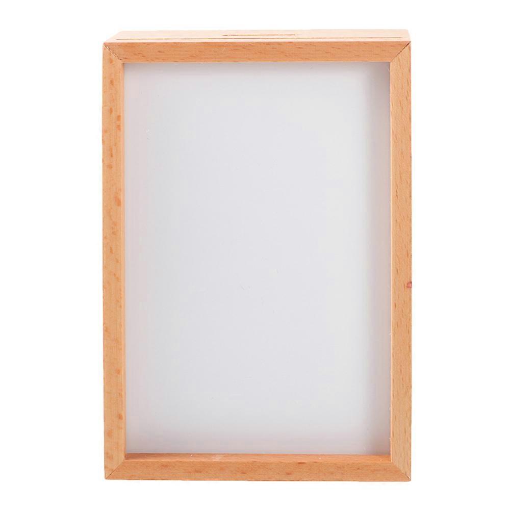 1Pc Artwork Display Frame Wooden Photo Frame Pressed Flower Display Frame
