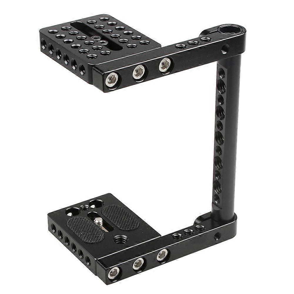 Lanxri DSLR Camera Video Support Baseblate Cage for Canon Nikon Sony Panasonnic