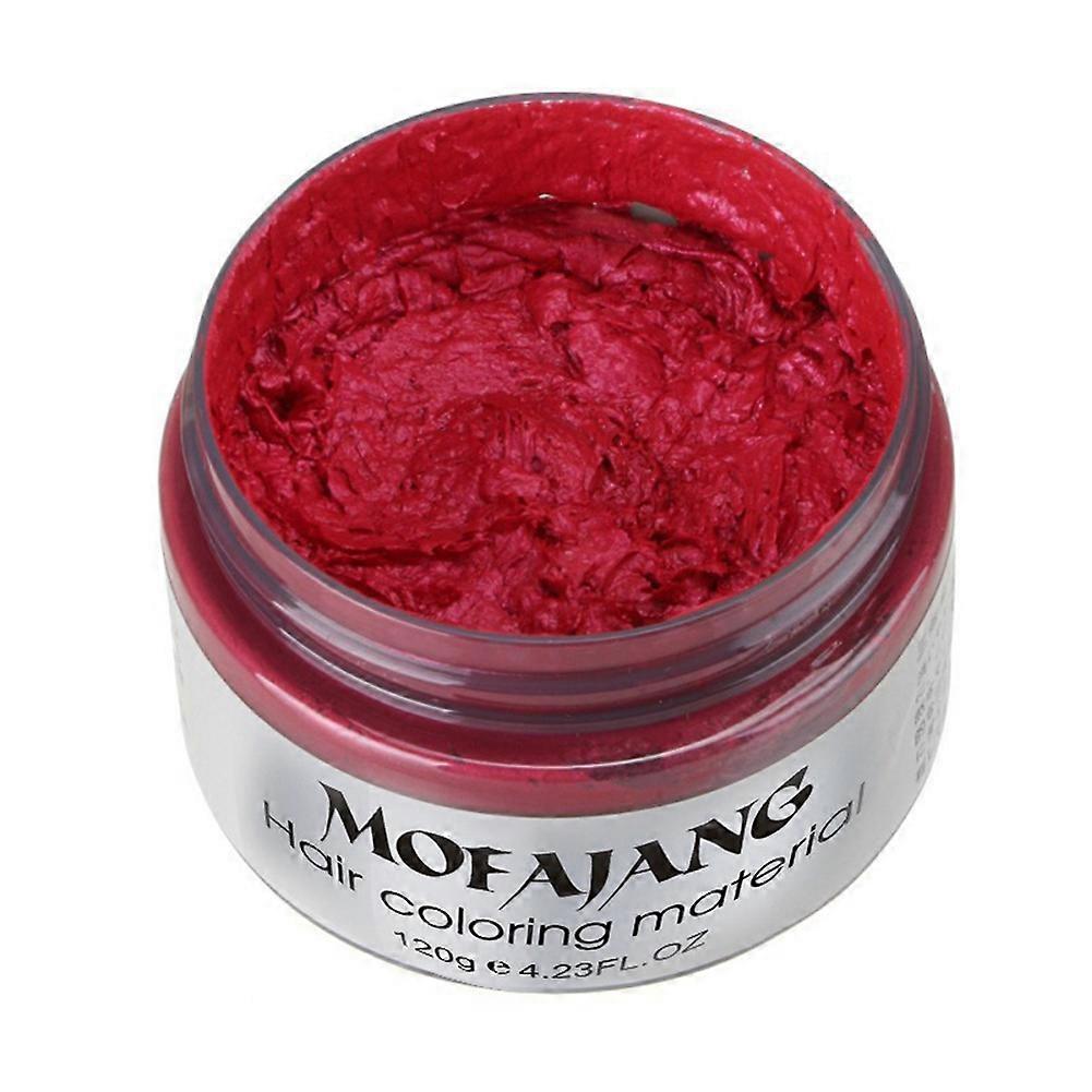 9 Color Disposable Unisex DIY Hair Color Wax Dyeing Cream Temporary Modeling Mud