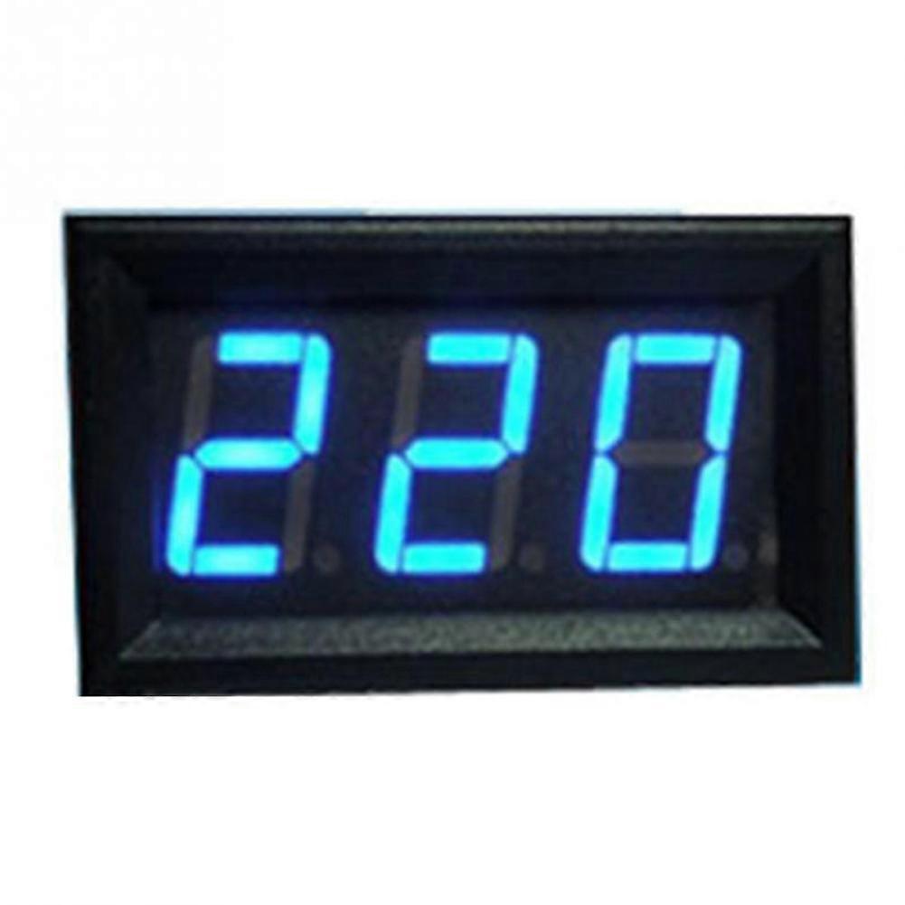 DC5-120V LED Digital Display Voltmeter Car Motorcycle Voltage Gauge Panel Meter QinHai