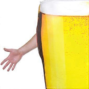 Bierkostüm Für Herren – Einteiler Jumpsuit Für Oktoberfest, Karneval & Halloween | Lustiges Verkleidungskostüm