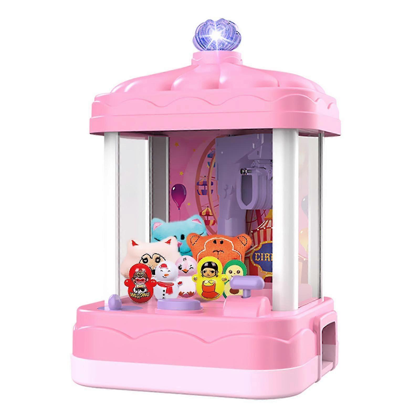 Claw Machine For Kids, Mini Claw Machine Candy Dispenser Toys For Girls,kids Claw Machine Arcade Game Toy Vending Machine With Refill Prizes,volume Ad
