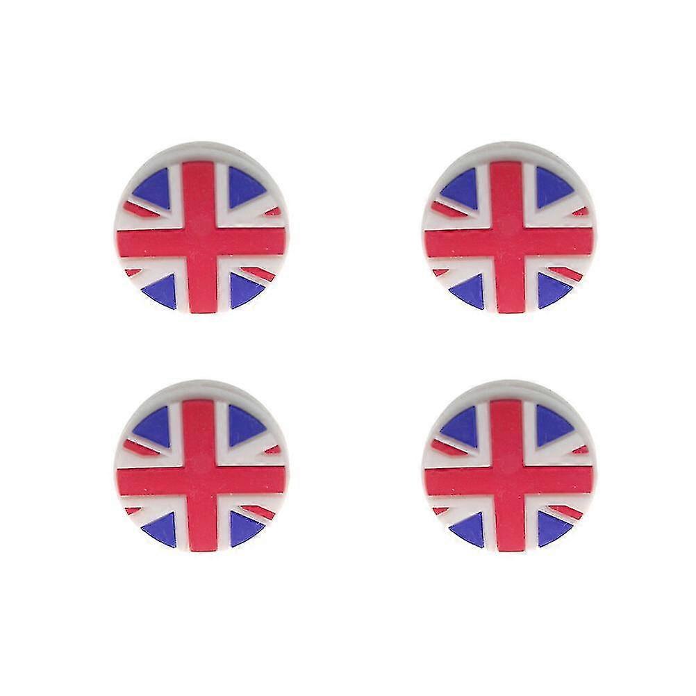 4 Pcs Silicone Tennis Racket Vibration Dampeners Us Flag Pattern Tennis Racquet Absorbers Tennis Racket Strings Dampers For Players