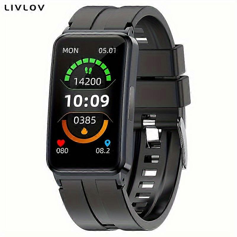 JUEGE* Smart Watch With Wirsless Music, Incoming Calls/ SMS Alerts, Fitness Tracker With Multiple Sports Modes, 1.47'' HD Smart Bracelet For Android I