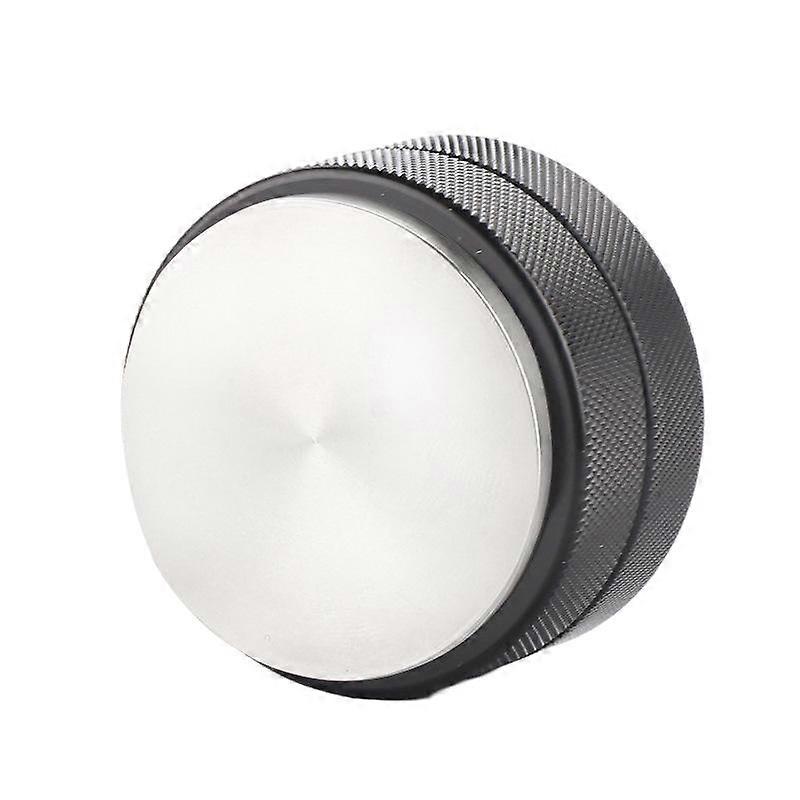 Rustfrit stålpulver Presse kaffe trebladet kludpulver Pressepulver hammer justerbart dobbelthoved firebladet gevind