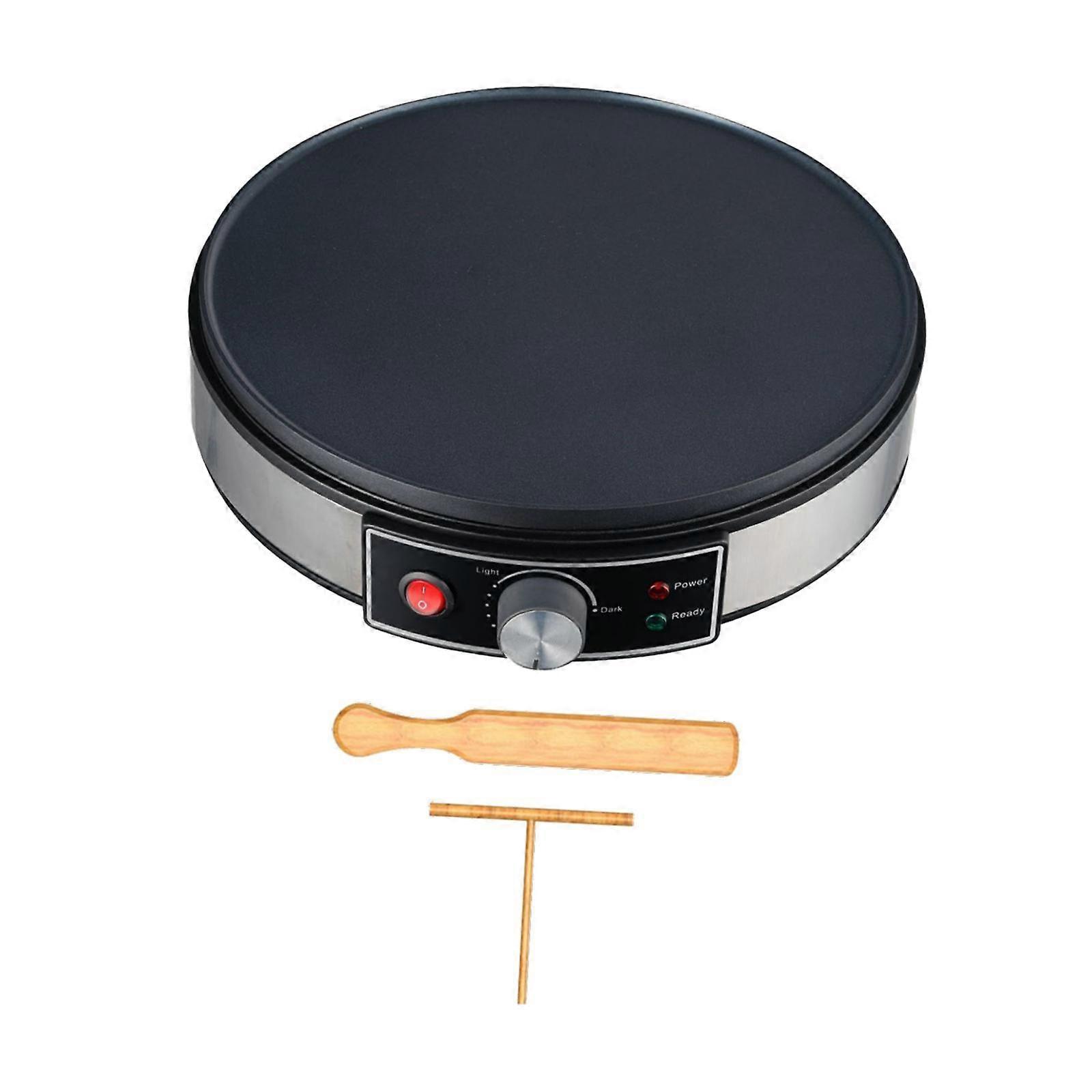 Electric Crepe Machine Portable Pancake Griddle for Blintzes Pancakes Crepes