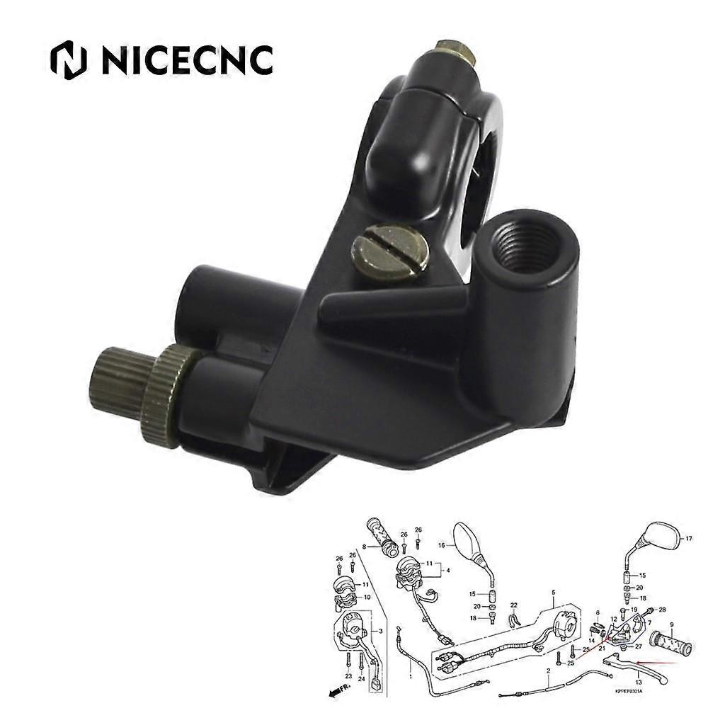 Motorcycle Clutch Lever Holder Mirror Bracket For Honda CBR125R JC34 JC39 JC50 2004-2016 R4 R5 RS5 RS6 RW5 RW6 RW7 RW9