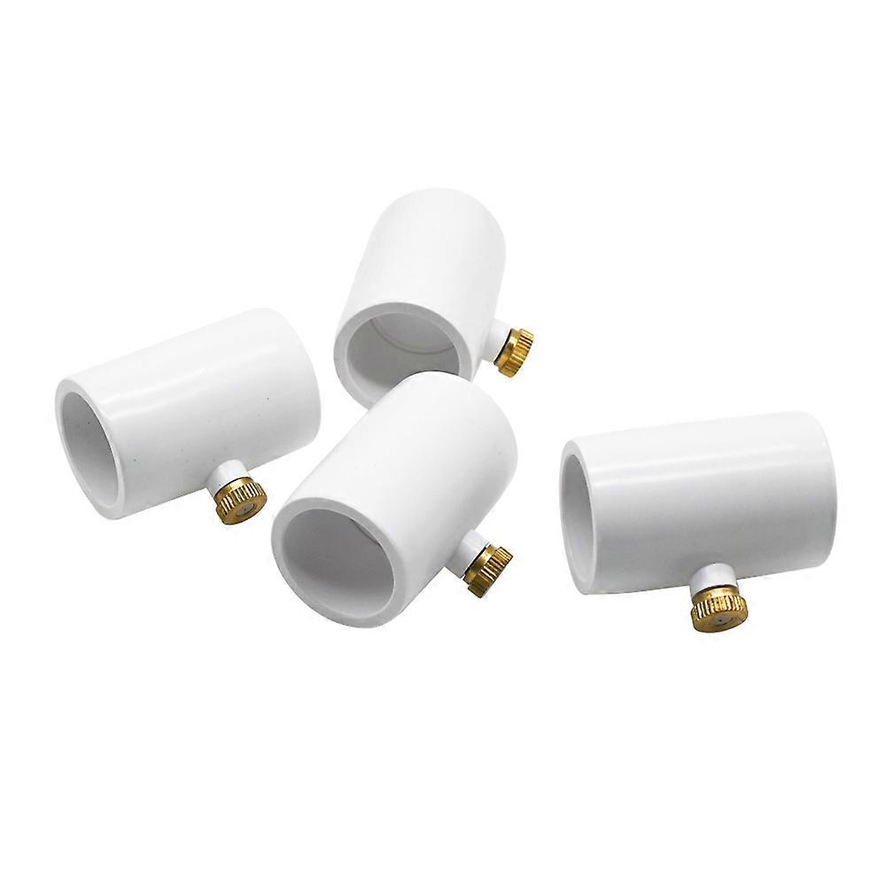 New Arrival 1/2 Inch PVC Coupling with Brass and Stainless Steel Mist Nozzle for Outdoor Cooling System 5-20Pcs