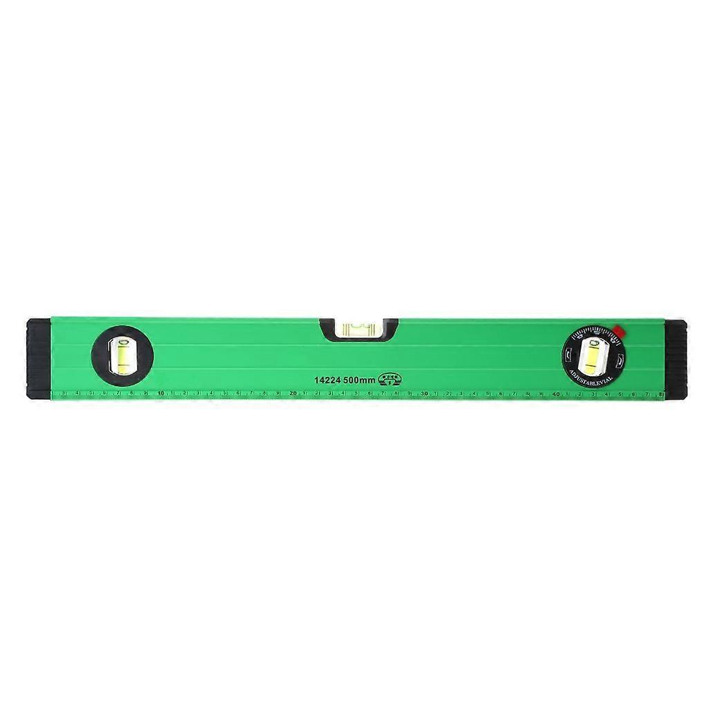 Spirits Level Precision Leveling Tool Shockproof Level Ruler 300mm/400mm/500mm