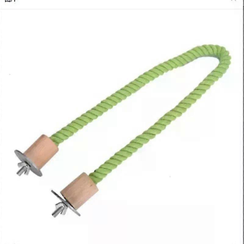 الببغاء التدريب لعبة قفص القطن حبل لعبة مخلب طحن الانحناء الأليفة الطيور الدائمة عصا ممارسة العلياء لعبة للببغاء الببغاء