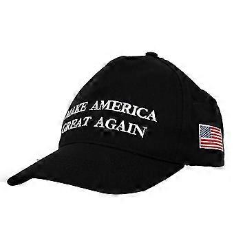 Gjør Amerika Igjen Hatt Trump Cap Rød Oss Utendørs Unisex 100% Ny Svart