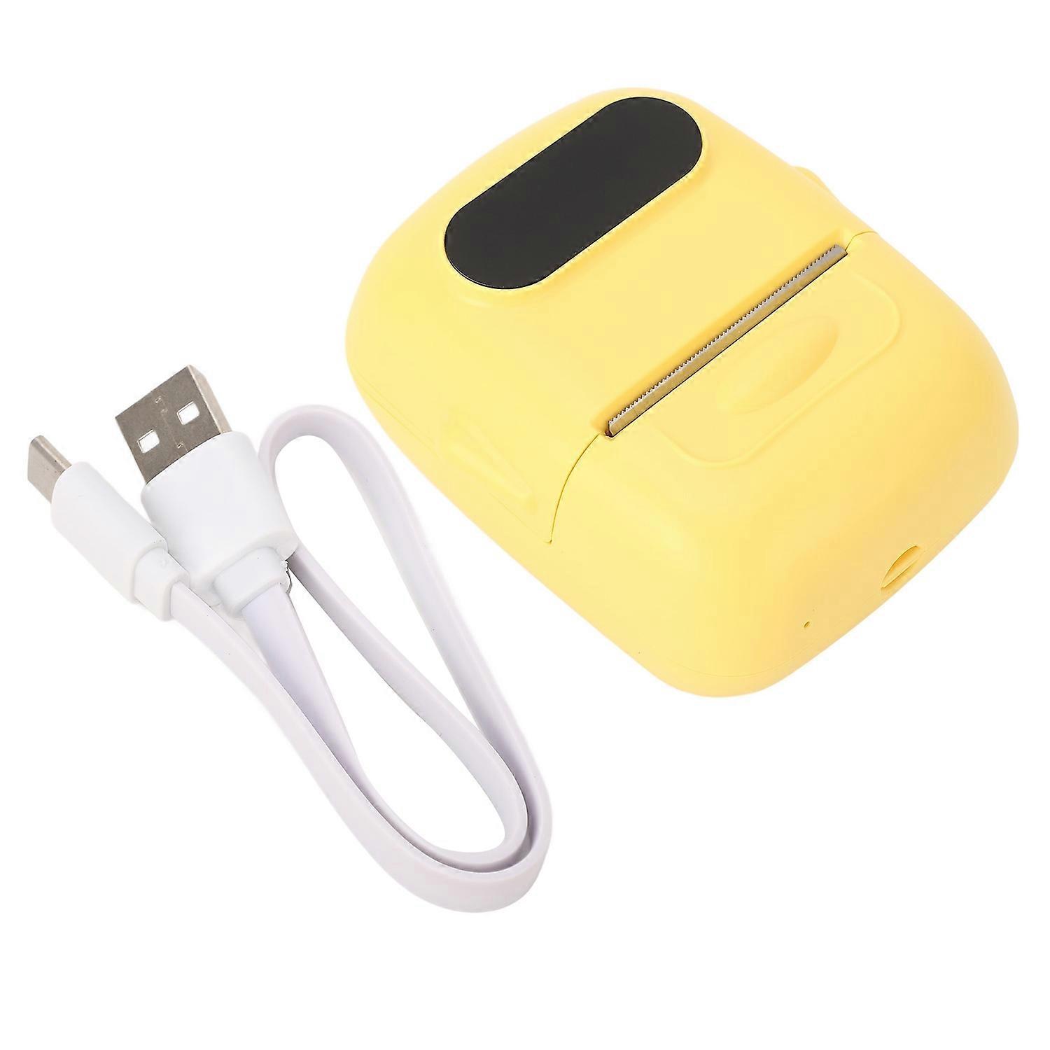 Thermal Label Printer Bluetooth Barcode Printer Handheld Portable Label Maker for Clothing Store Sma