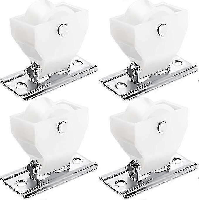 4 pieces roman shade cord pulley small plastic cord lock for roman pleated and australian shades