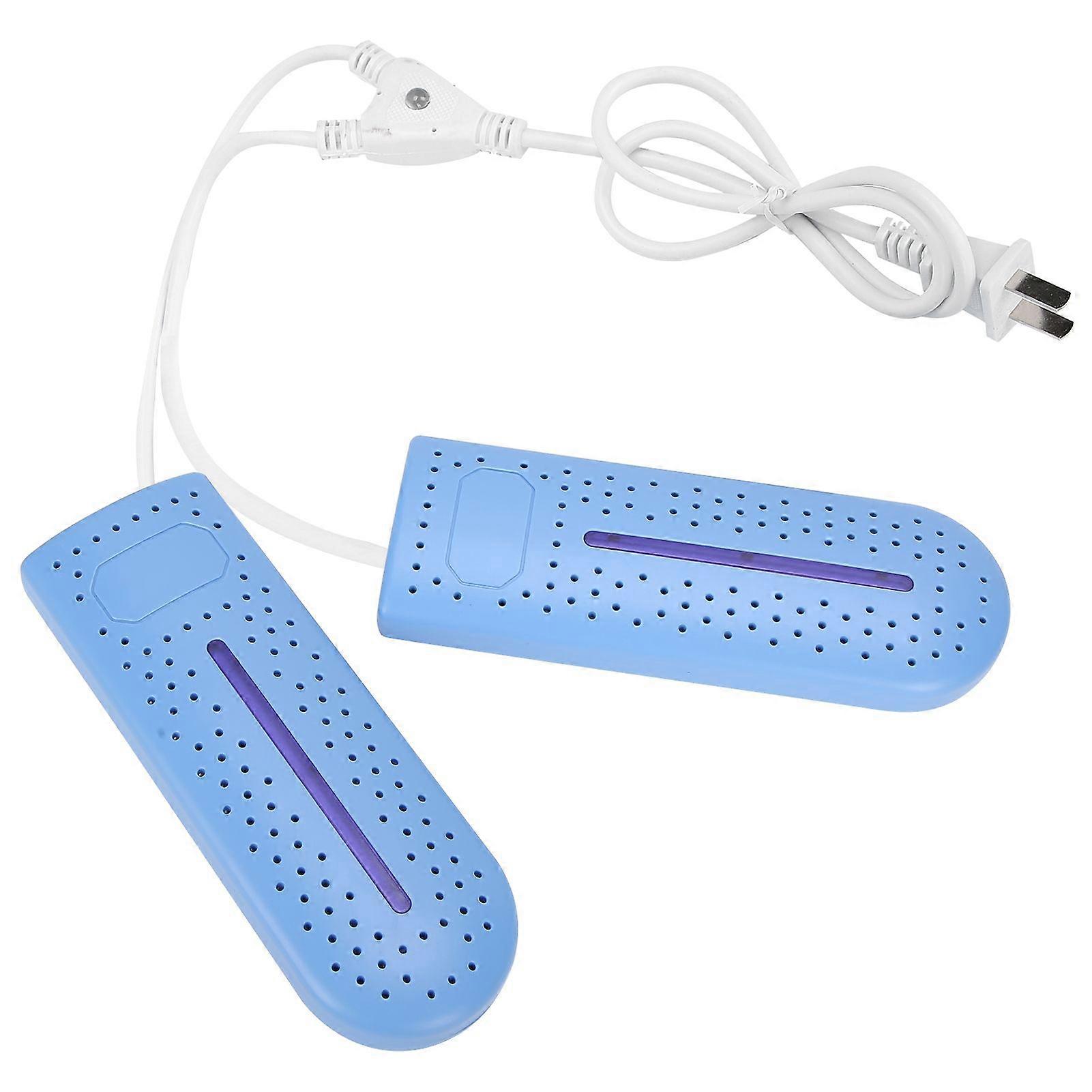Shoe Dryer Electric Fast Dry Boot Drying Device for Dormitory Home US Plug 110-240VBlue