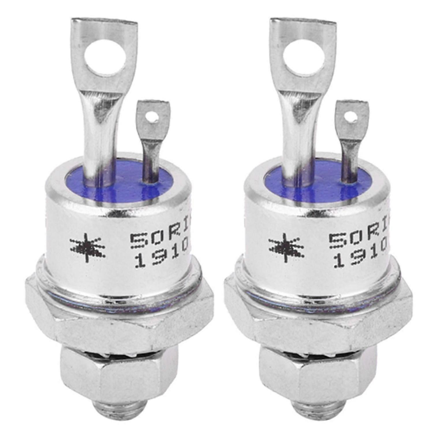 2pcs Silicon Controlled Rectifier Screw Type Thyristor 50ria120 Scr For Motor Control
