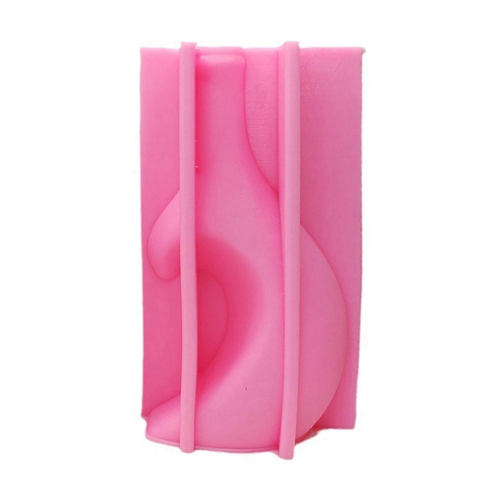 תבנית סיליקון שרף אגרטל יצירתי לעציצים בעבודת יד מחזיק עט בטון מלט תבניות גבס לקישוטי שולחן