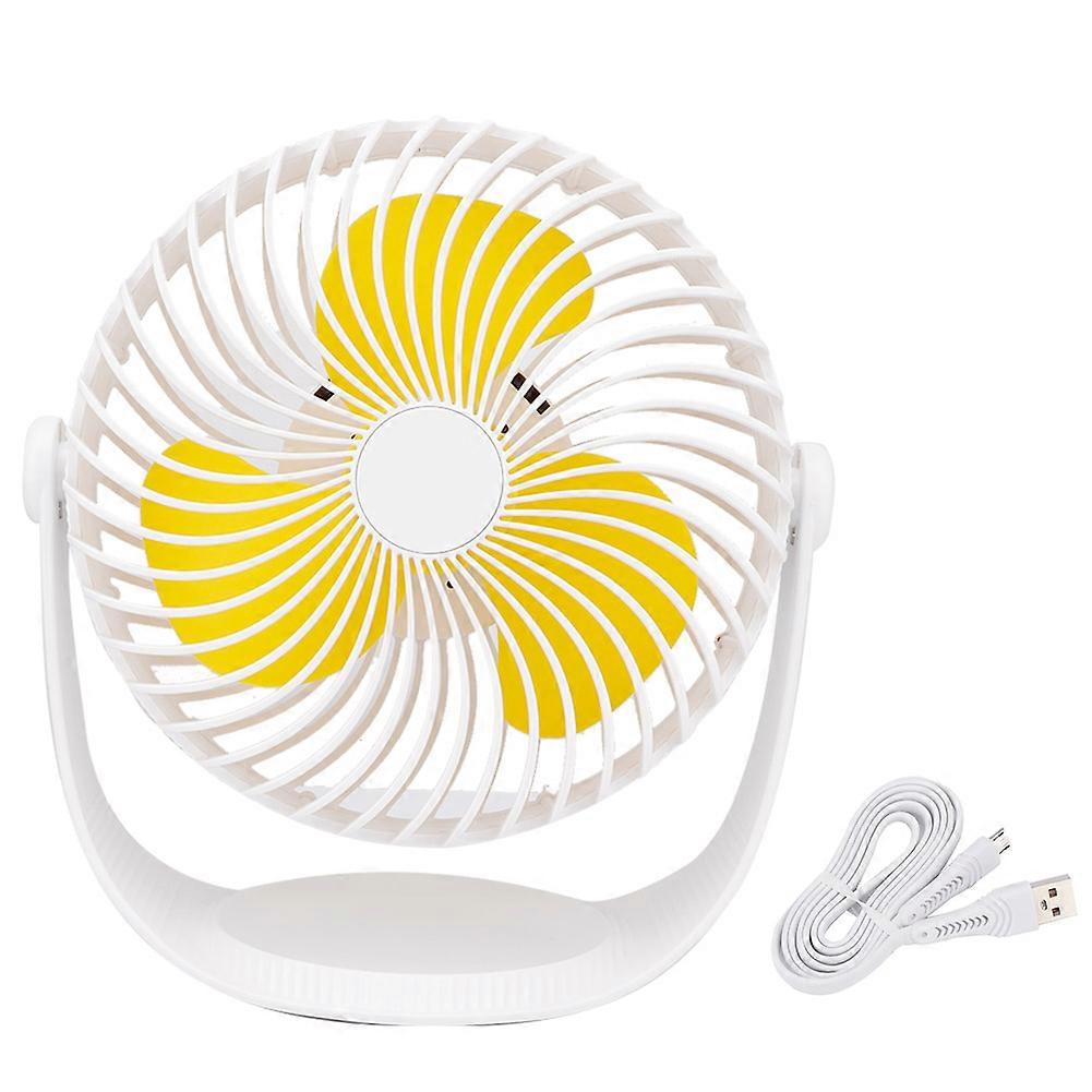 Mini USB-Powered Desktop Fan, Quiet Cooling Fan for Home or Office