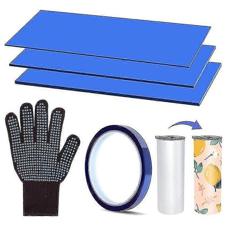 Vasos de sublimación de silicona para tazas de 10.9x4.6 pulgadas