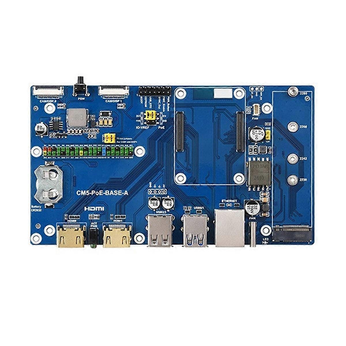 For Compute Module 5 PoE BASE A RJ45 for CM5 Lite/EMMC, for All Variants of CM5