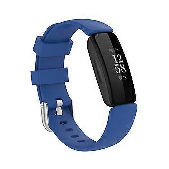 Pour bracelet de montre Fitbit Inspire 2 TPE, Taille : S (Blanc)
