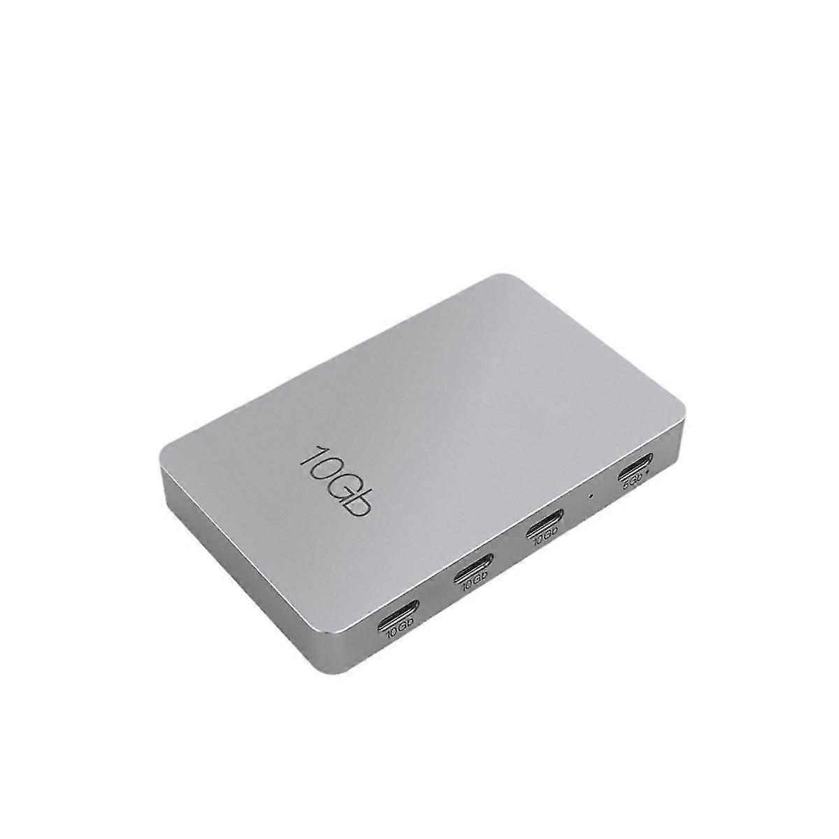 7-in-1 Typ-C-Dockingstation Usb3.2 Gen2 10 Gbit/s mit Pd 100W Ladeerweiterung Multifunktions-Hub
