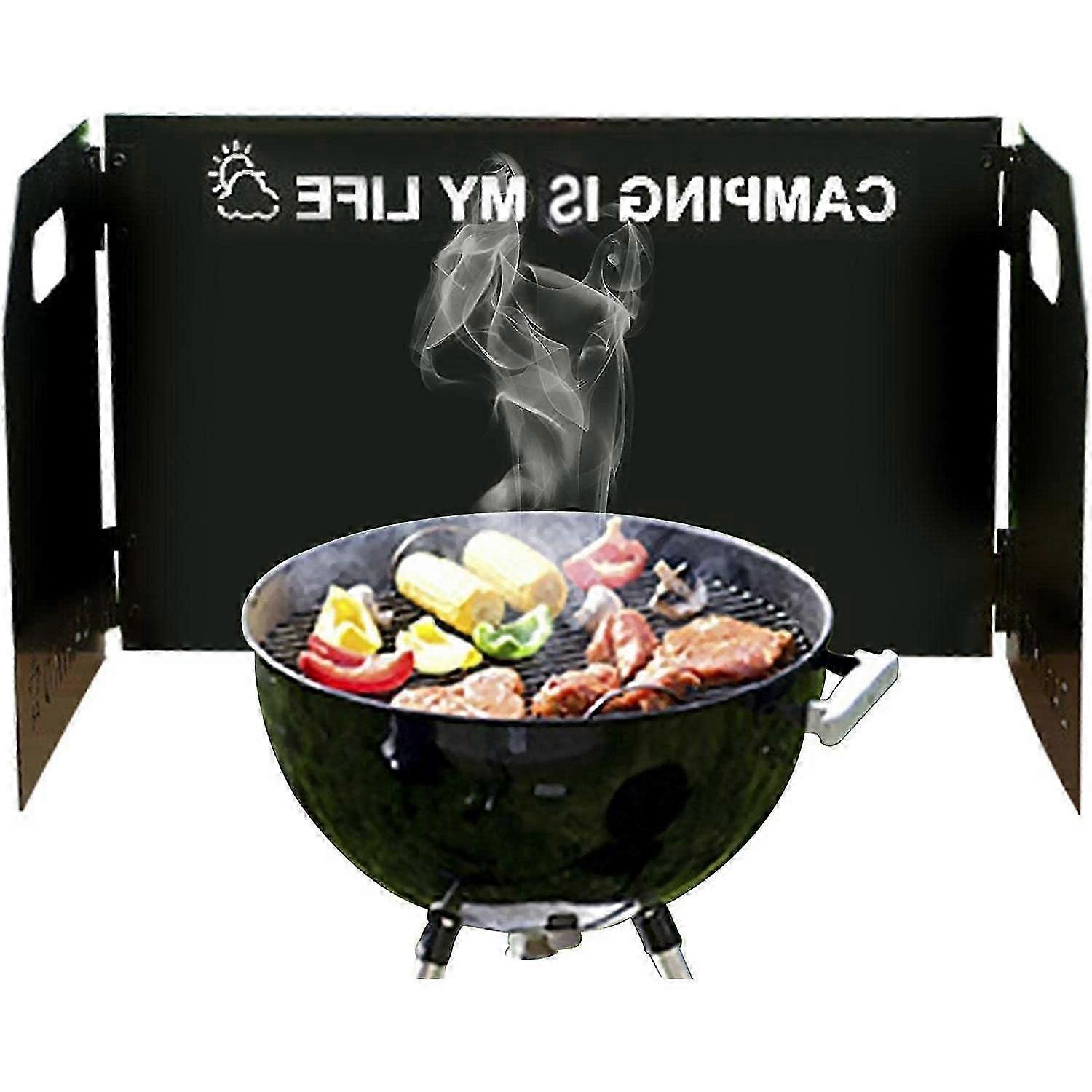 Gas Stove Windshield Folding Outdoor Stove Windscreen