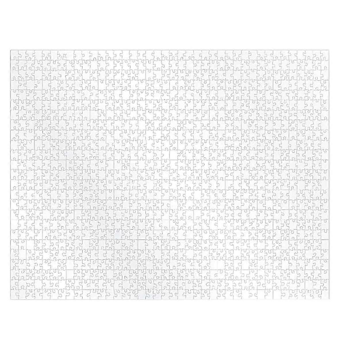 Blank jigsaw puzzle 1000 pieces of wood puzzle block UV printing DIY consumables play