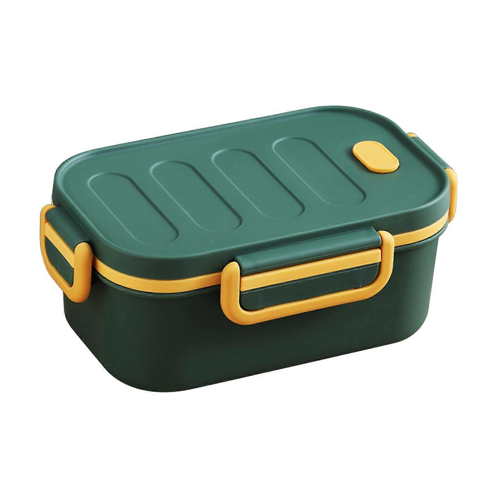Sealed Two-layer Lunch Box Portable Double-layer Lunch Box Student Partition Lunch Box Outdoor Lunch Box Portable