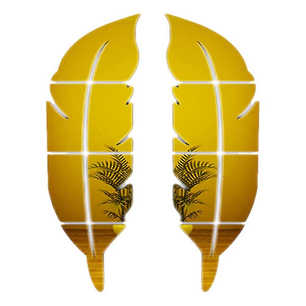 Acrylic Wall Decor, Mirror Wall Stickers, 3D Wall Decals