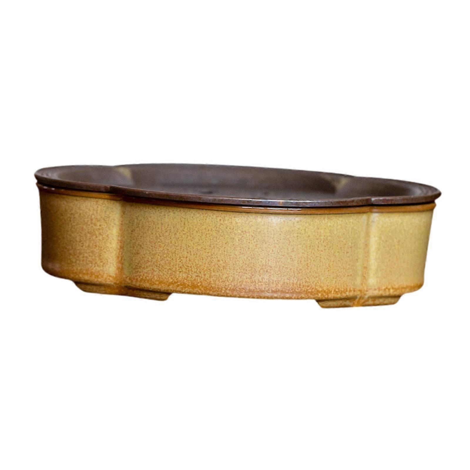 Tea Tray with Drain Table Box with Water Storage for Household Office Picnic