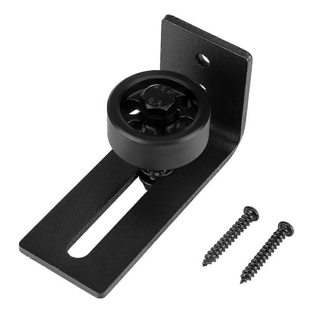 Carbon Steel Adjustable Wall Roller Guide Floor Guide Kit for Barn Door Bottom Hardware
