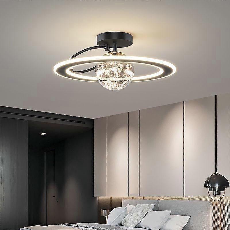 Gypsophila Bedroom Lamp Simple Lamp Nordic Light Luxury Atmosphere Room Led Ceiling Lamp