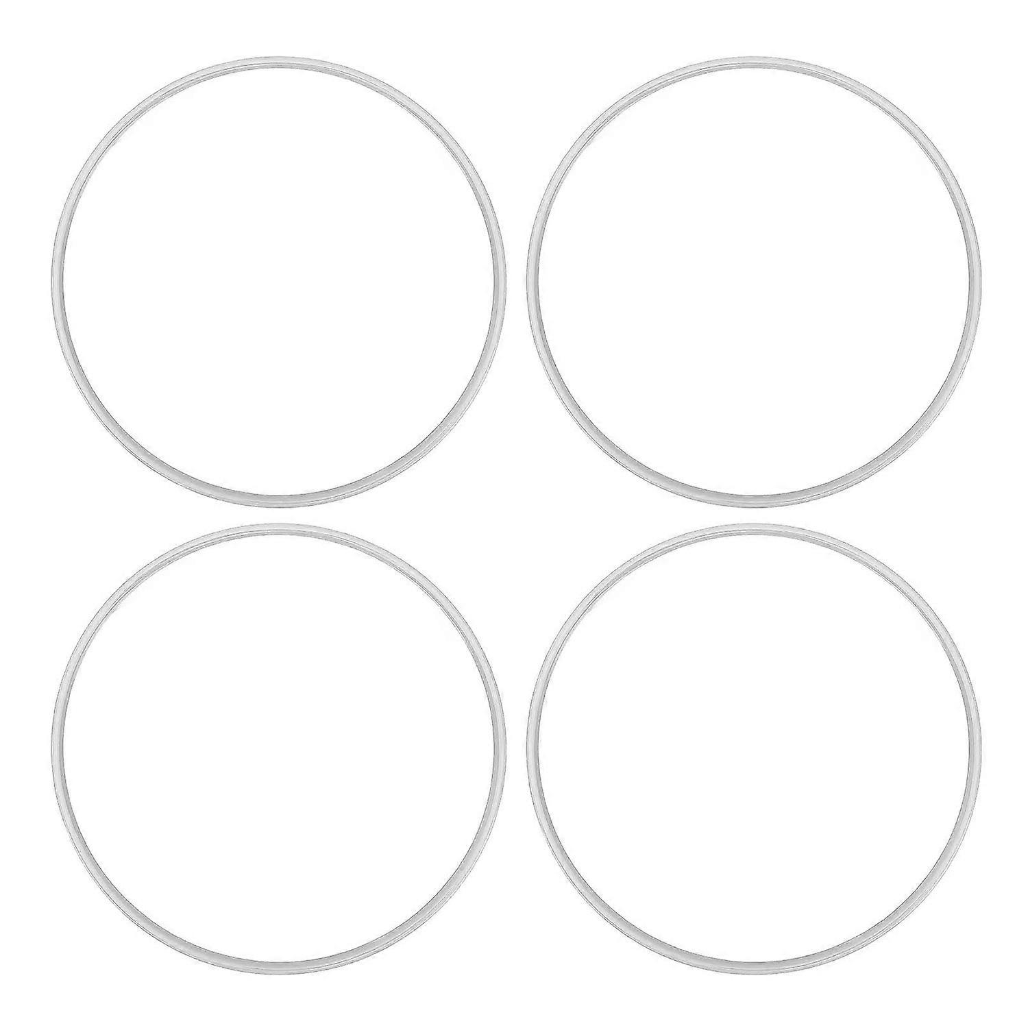 4Pcs 16 Inch Wheel Rim Protector Ring Anti Scratch Self Adhesive Wheel Rim Guard Trim Ring for Flat