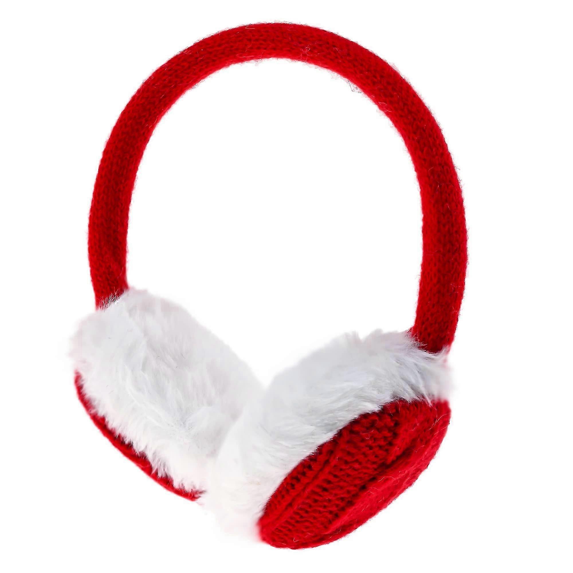 2025 Femmes Automne Et Hiver Chaud Cache-Oreilles Tricotés Cache-Oreilles,Cache-Oreilles Simples En Peluche Courts,Les Oreilles Seront Plus Chaudes En Hiver