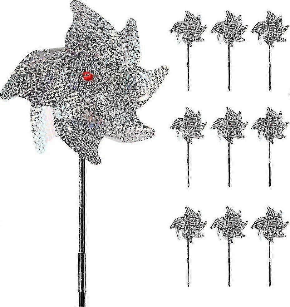 10pcs Bird Repellent Windmill, Bird Repeller, Bird Repeller Windmill, Bird Rep