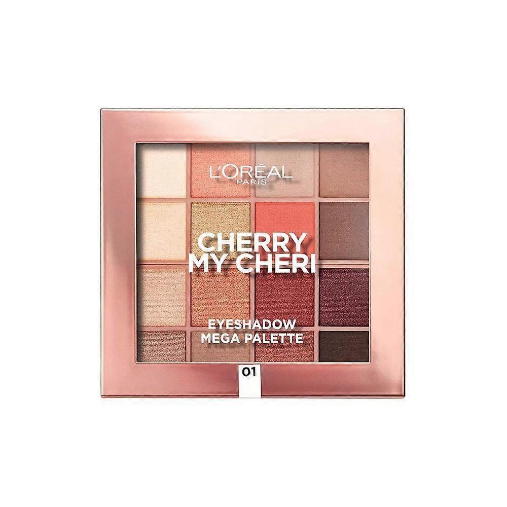 2 x L'Oreal Paris Cherry My Cheri Eyeshadow Mega Palette 17g - 01