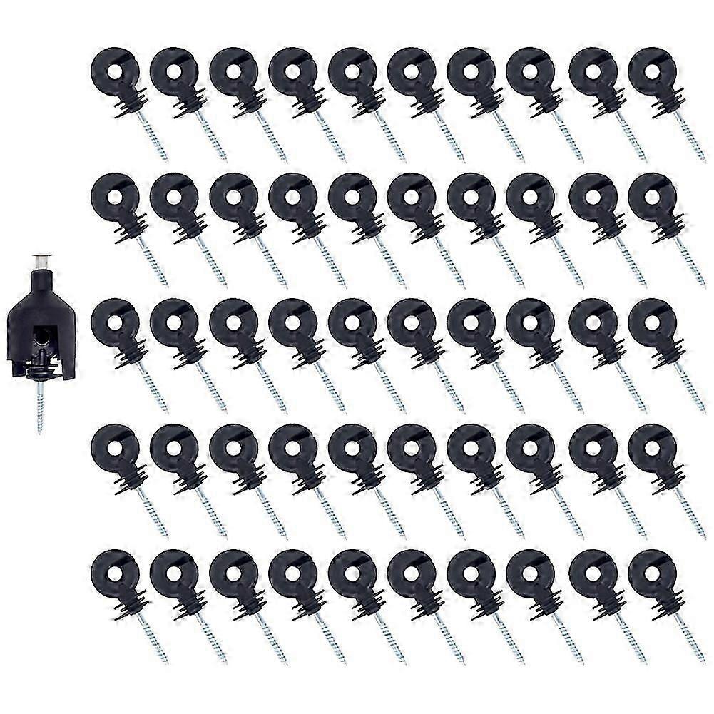 Electric Fence Insulator Screw-in Insulator Fence Ring Post Wooden Post Insulator with Insulator So js