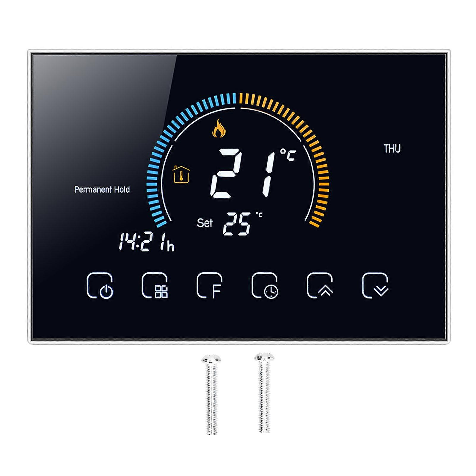 Intelligent Thermostat with LCD Touch Screen Temperature Controller for Home Water Heating AC95240V