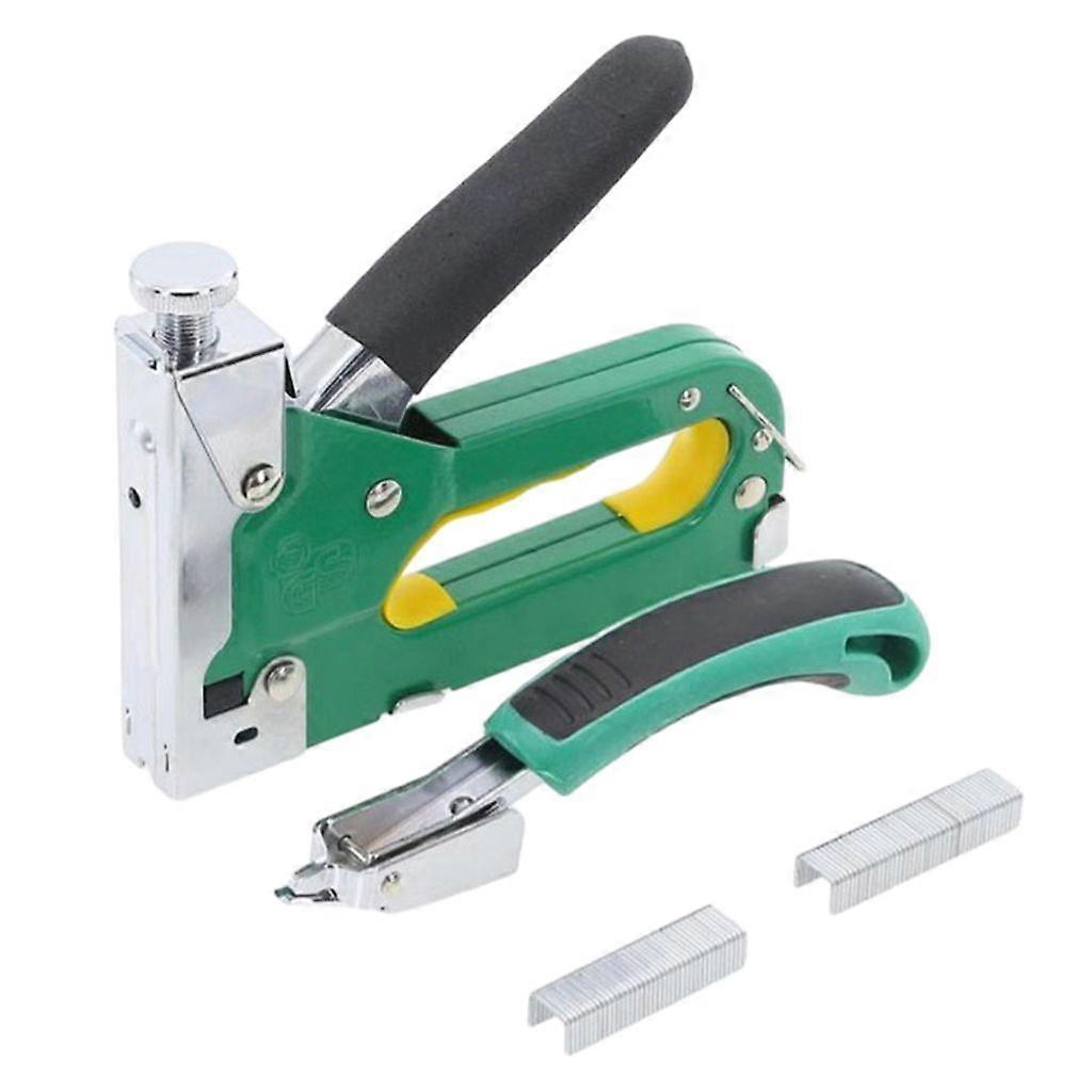 Handheld Staple Gun Power Adjustment Manual Stapler Comfort and Ease of Use