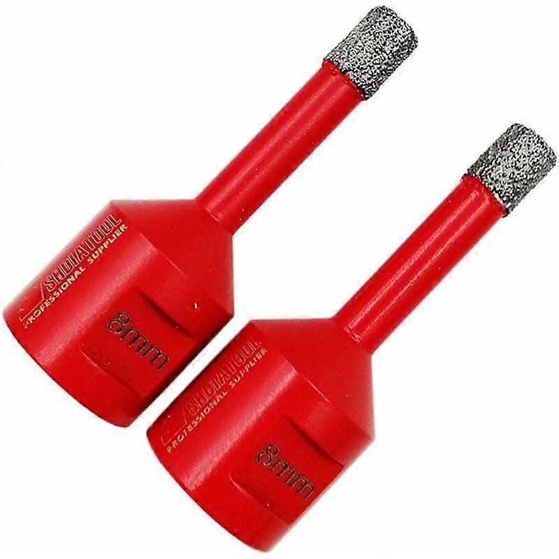 Diamond Drill Bits - 8mm Drilling Bits with M14 Thread for Dry Drilling